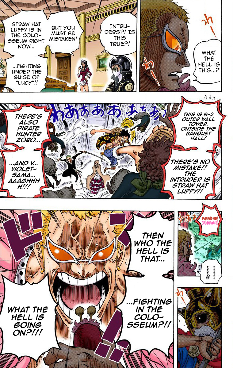 One Piece - Digital Colored Comics Chapter 736 14